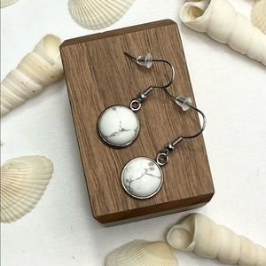 Howlite Earrings